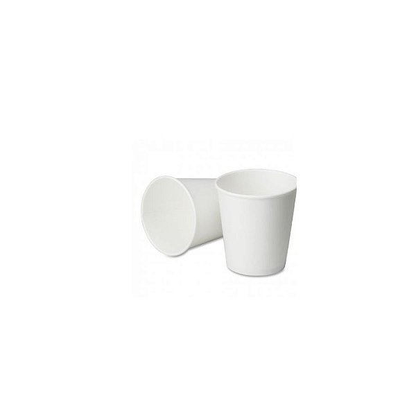 Copinho de papel Branco Biodegradável ideal para Café ou Doces - 40un - 60 ml - Silver Festas - Rizzo Embalagens