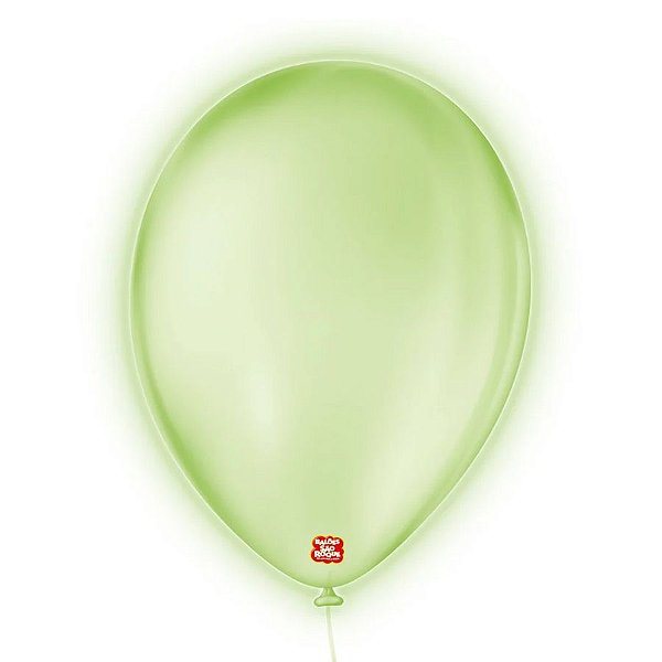 Balão de Festa Neon - Verde - 25 Unidades - São Roque - Rizzo Balões