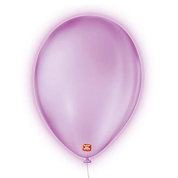 Balão de Festa Neon - Violeta - 25 Unidades - São Roque - Rizzo Balões