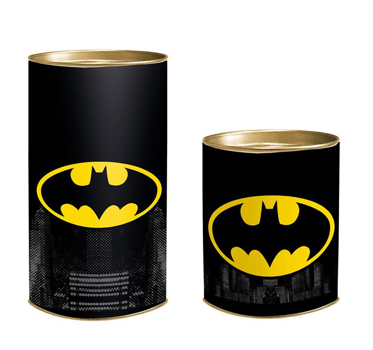 Lata para Lembrancinhas Batman - 01 unidade - Cromus - Rizzo Embalagens