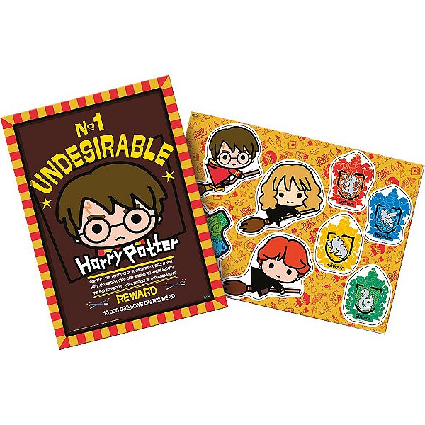 Kit Decorativo Festa Harry Potter Kids - 08 Itens - Festcolor - Rizzo Festas