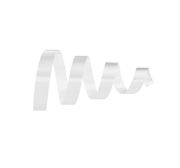 Rolo Fita Lisa Branco - 15mm x 50m - EmFesta - Rizzo Embalagens