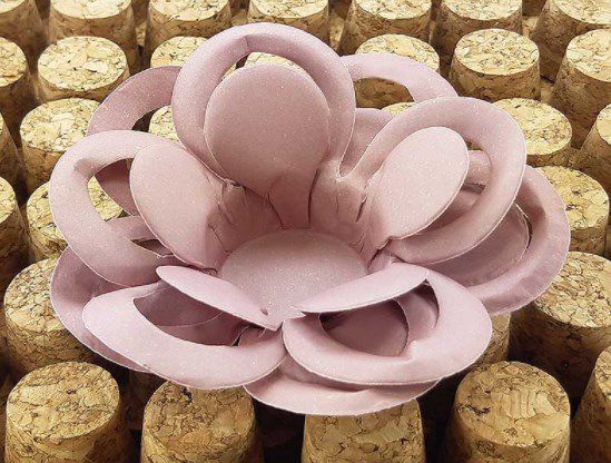 Forminha para Doces Floral Loá Colorset Rosa Antigo - 40 unidades - Decorart - Rizzo Embalagens