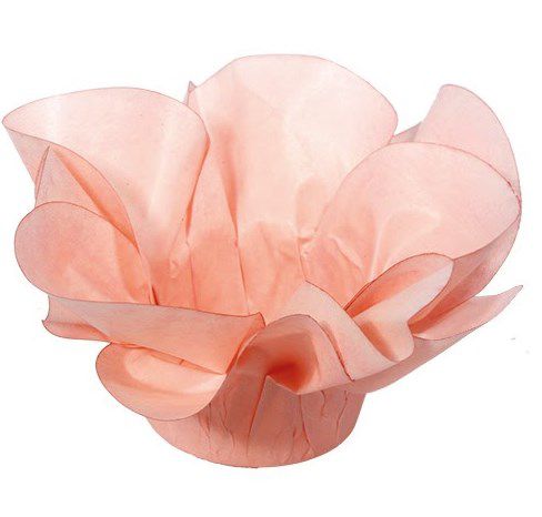 Forminha para Doces Finos - Copo de Leite Pêssego 30 unidades - Decora Doces - Rizzo Festas