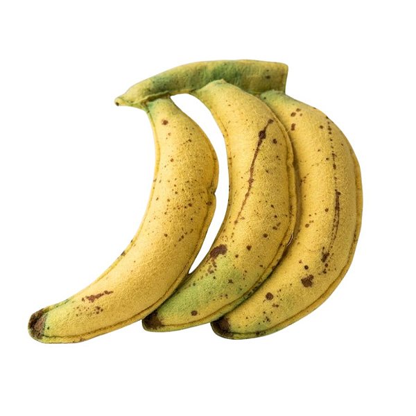 Banana em Feltro - 23cm - Pé de Pano - 1 Unidade - Rizzo Festas