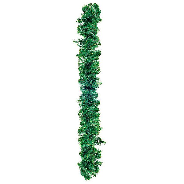 Festão Verde 270cm - 01 unidade - Cromus Natal - Rizzo Embalagens