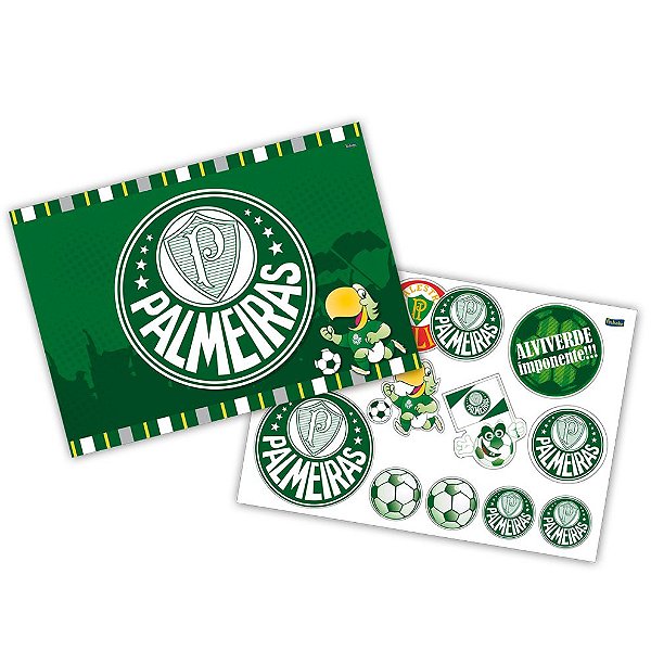 Kit Decorativo Festa Festa Palmeiras - Festcolor - Rizzo Festas