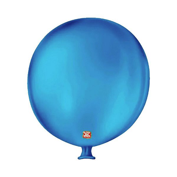 Balão de Festa Látex Gigante - Azul Celeste - 01 Unidade - São Roque - Rizzo Balões