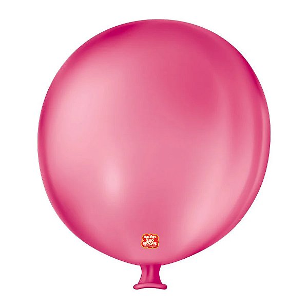 Balão de Festa Látex Gigante - New Pink - 01 Unidade - São Roque - Rizzo Balões
