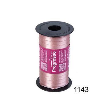 Fita de Cetim Progresso 7mm nº1 - 100m Cor 1143 Rosa Velho - 01 unidade