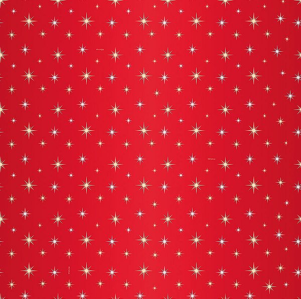 Saco Presente 60x90cm Estrela Guia Vermelho - 05 unidades - Cromus - Rizzo Embalagens
