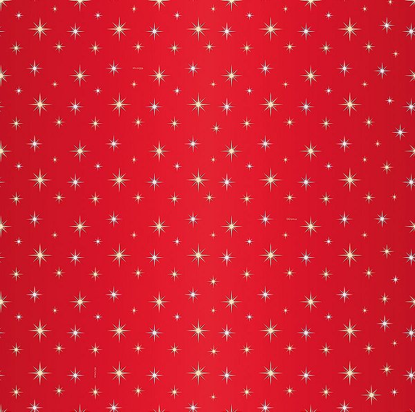 Saco Presente 60x90cm Estrela Guia Vermelho - 05 unidades - Cromus - Rizzo Embalagens