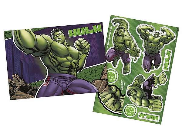 Kit Decorativo Festa Hulk  - Regina - Rizzo Festas