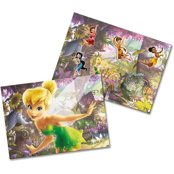 Kit Decorativo Festa Festa Fadas Disney - Festcolor - Rizzo Festas