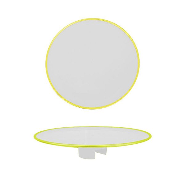 Tampo Boleira - Amarelo Neon Clean - Só Boleiras - Rizzo Balões