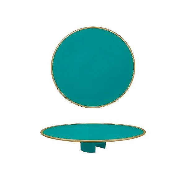 Tampo Boleira - Verde Esmeralda Filete - Só Boleiras - Rizzo Balões