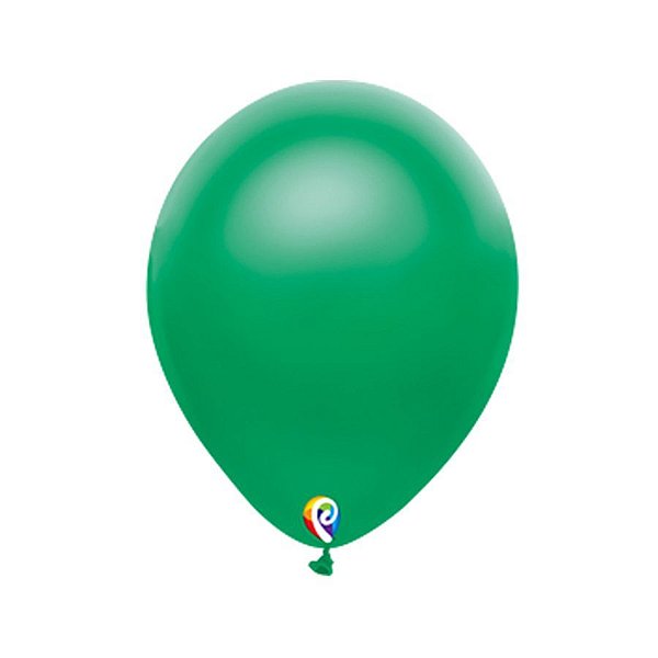 Balão de Festa Látex - Verde Cintilante - Sensacional - Rizzo Embalagens