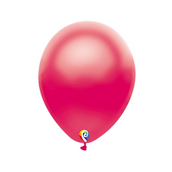 Balão de Festa Látex - Fucsia Cintilante - Sensacional - Rizzo Embalagens