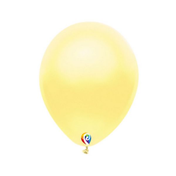 Balão de Festa Látex - Amarelo Cintilante - Sensacional - Rizzo Balões