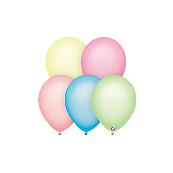 Balão de Festa Látex - Sortido Neon - Sensacional - Rizzo Embalagens