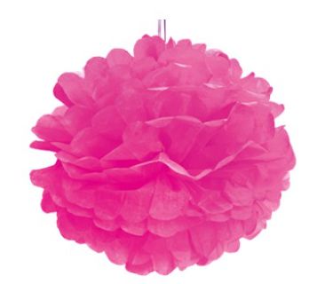 Pom Pom Pink - 30cm - 2 unidades - Cromus - Rizzo Festas