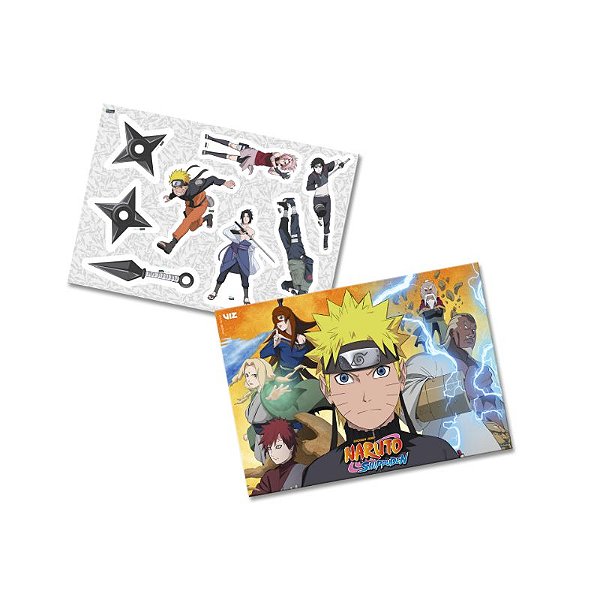 Quadro Decorativos Naruto c/4 unid Festcolor