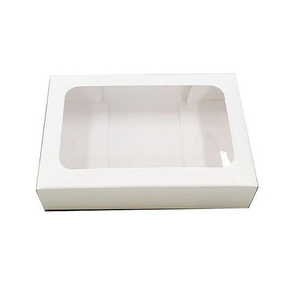 Caixa Envelope Tablete - Branco 12 Gomos - 10 unidades - Crystal - Rizzo Embalagens
