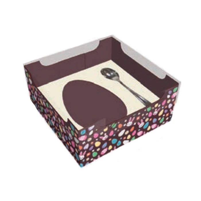 Caixa Ovo de Colher de 100g - Encanto Creme Kids Cód 1495 - 10 unidades - Ideia Embalagens - Rizzo