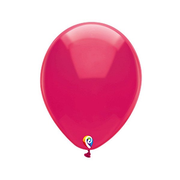 Balão de Festa Látex - Fucsia Cristal - Sensacional - Rizzo Embalagens