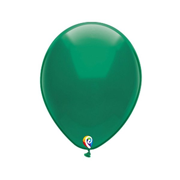 Balão de Festa Látex - Verde Cristal - Sensacional - Rizzo Embalagens