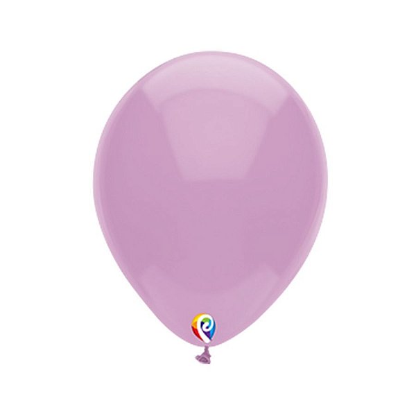 Balão de Festa Látex - Lilas - Sensacional - Rizzo Embalagens