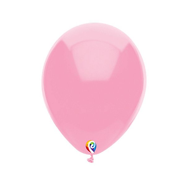 Balão de Festa Látex - Rosa Brilhante - Sensacional - Rizzo Embalagens