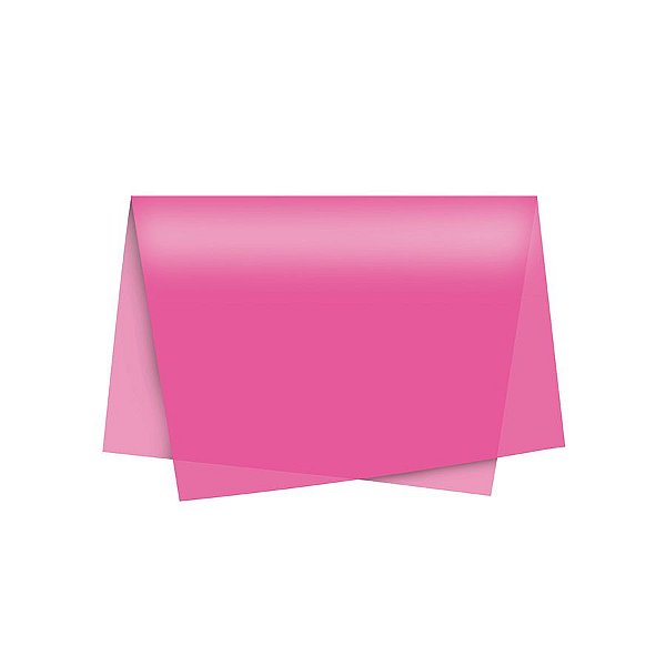 Papel de Seda - 50x70cm - Pink - 10 folhas - Riacho - Rizzo