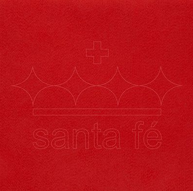 Feltro Liso 1 X 1,4 mt - Vermelho Sicilia 094 - Santa Fé - Rizzo Embalagens