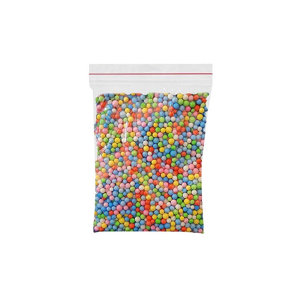 Confete Bolinha de Isopor 2g - Sortido - Artlille - Rizzo Embalagens