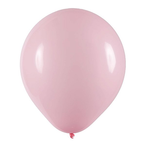 Balão de Festa Redondo Profissional Látex Liso - Rosa Claro - Art-Latex - Rizzo Balões