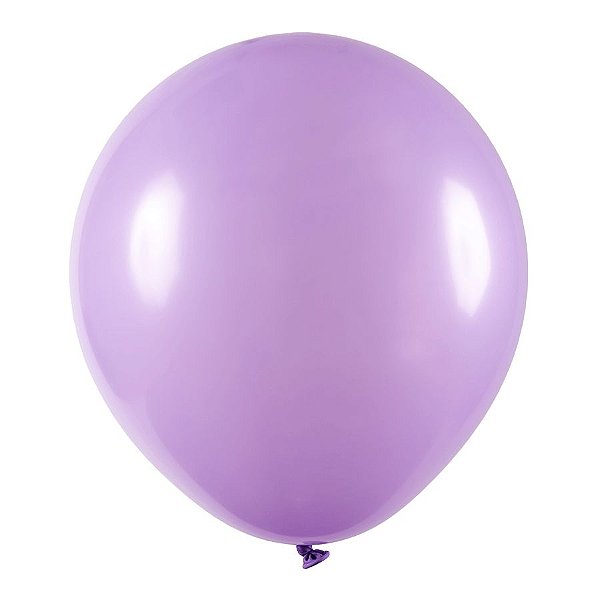 Balão de Festa Redondo Profissional Látex Liso - Lilas - Art-Latex - Rizzo Balões