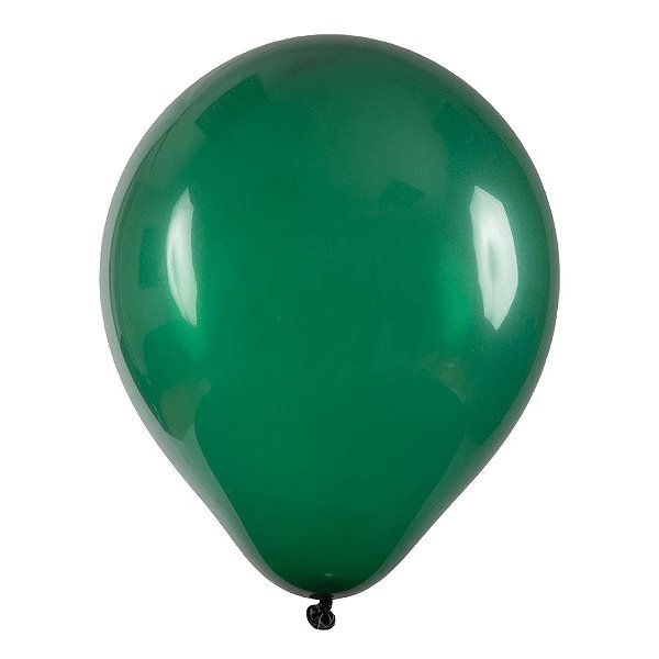 Balão de Festa Redondo Profissional Látex Liso - Verde Musgo - Art-Latex - Rizzo Balões