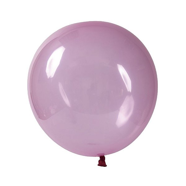 Balão de Festa Redondo Profissional Látex Cristal Candy - Rosa - Art-Latex - Rizzo Balões