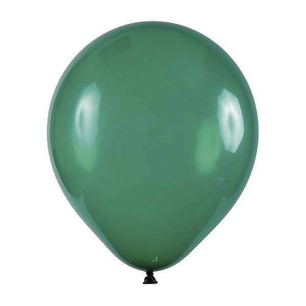 Balão de Festa Redondo Profissional Látex Cristal - Verde - Art-Latex - Rizzo Balões