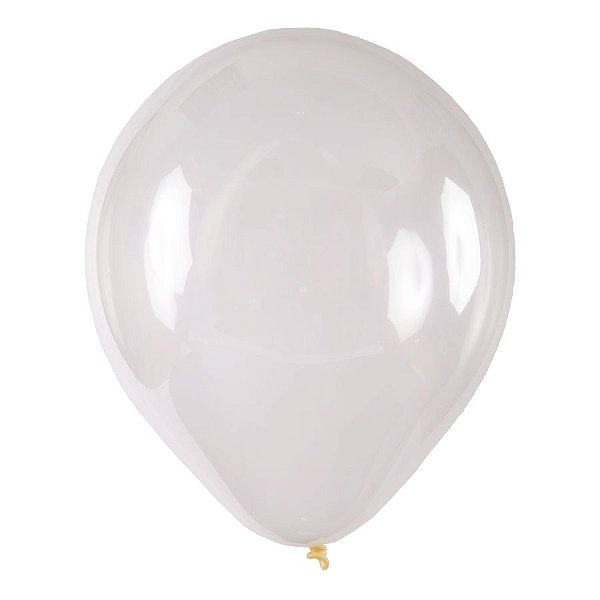 Balão de Festa Redondo Profissional Látex Cristal - Cristal - Art-Latex - Rizzo Balões