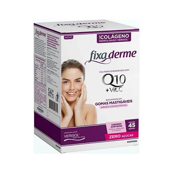 Fixa Derme Gomas Q10 C 15 Sachê
