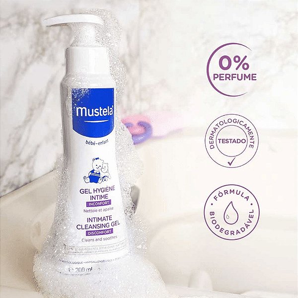 Mustela Gel Higiene Áreas Delicadas 200ml