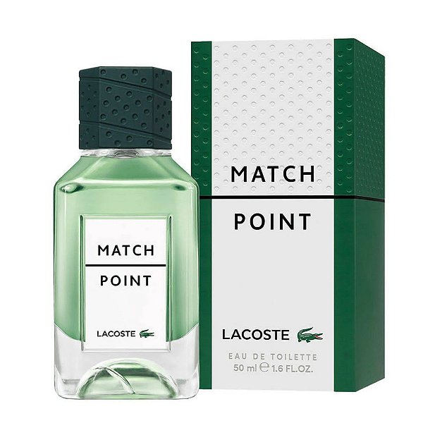 Lacoste Match Point Perfume Masculino EDT 50ml - DERMAdoctor