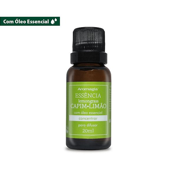 Aromagia Essência Com Óleo Essencial de Capim Limão 20ml