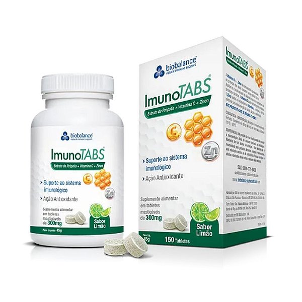 Biobalance ImunoTabs 150 Tabletes Mastigáveis