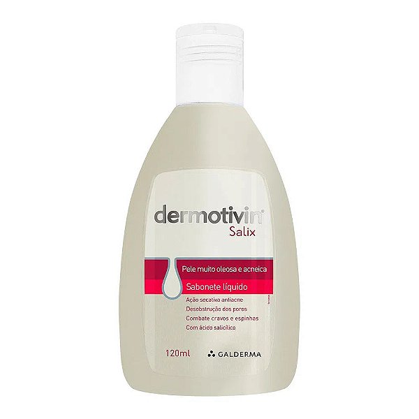 Dermotivin Control Sabonete Líquido Rosto Muito Oleoso 120ml