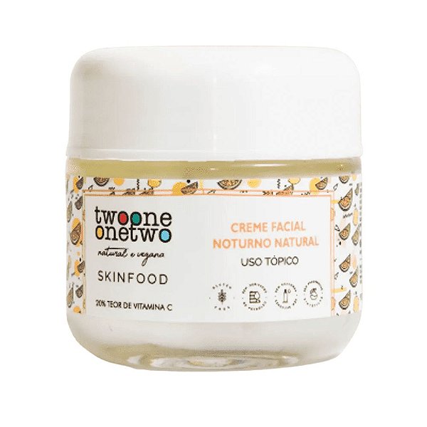 Twoone Onetwo Creme Facial Vitamina C Noite 60g