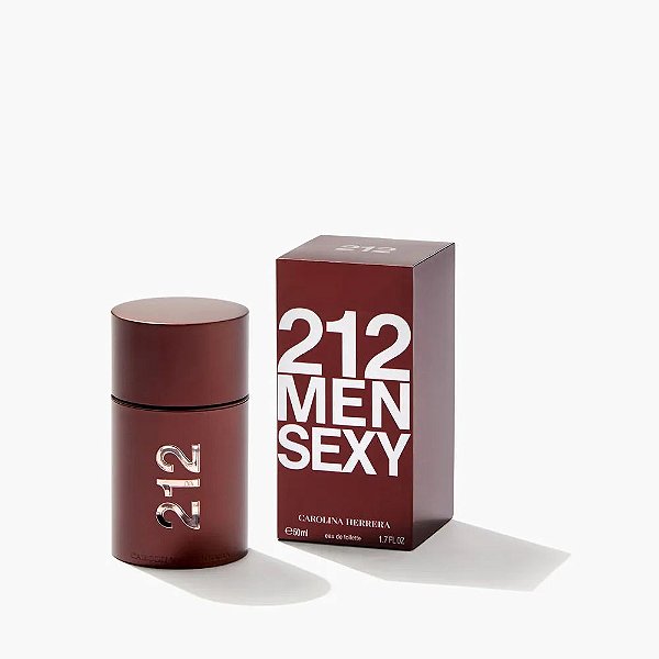 Carolina Herrera 212 Sexy Men Perfume Masculino Eau de Toilette 50ml