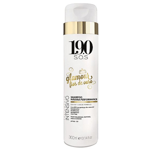 Peel Line Shampoo Glamour Fios De Ouro 300ml